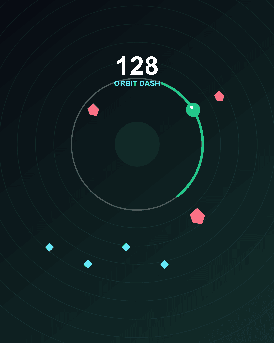 Fast orbit action screenshot